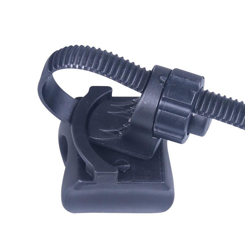 360° Rotatable Bicycle Headlight Mount Bracket Clip