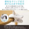 Iris Plaza LED Desk Light Clip Light, 3-Stage Color Temperature Adjustment, Stepless Brightness Adjustment, Easy Operation, Adjustable Angle,