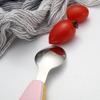 2-Piece Children Cutlery Set with Box, 304 Stainless Steel Spoon Forks Set, Portable Kids Dinnerware Set