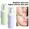 35ml Moisturizing and Isolating Cream Skin Color Corrector, Makeup Base Skin Color Correction, Concealer and Brightening Base Makeup, Invisible Pores