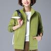 Women's 2024 Early Autumn Fleece Short Zipper Cardigan - Korean Style, Loose Fit, Fashionable Hoodless Jacket