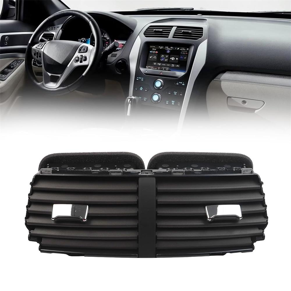 Dual Center Dash Air Vent Fb5Z-19893-Ad For Ford Explorer 2016-2019 Base Limited