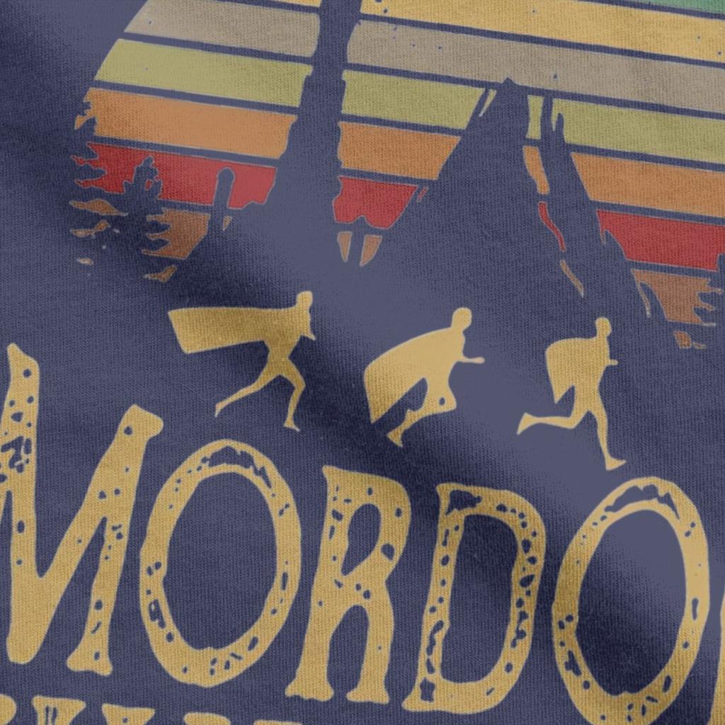 Men's Mordor L-Lords Of The R-Rings T Shirt Cotton Clothing Vintage Short Sleeve Round Neck Tee Shirt Original T-Shirt