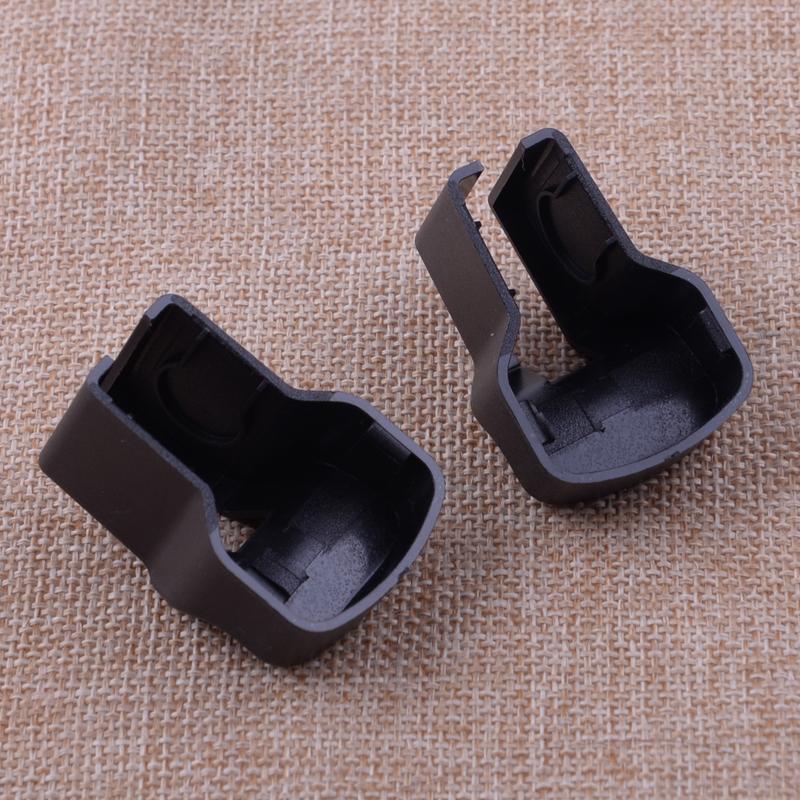 CITALL 1 Pair Black ABS Plastic Car Door Check Arm Cover Trim Fit For Ford Mustang 2015 2016 2017 2018 Accessories