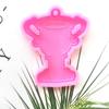Resin Jewelry Molds,Keychain Resin Mold Trophies Silicone Mold for Resin Pendants Charm Keychain,Earrings,Jewelry Making