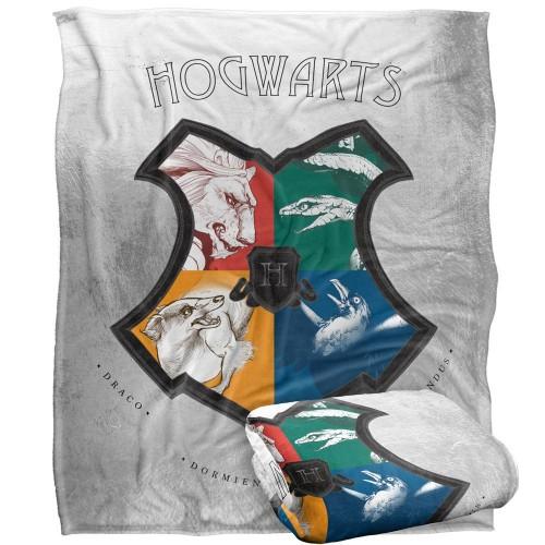 Harry Potter Hogwarts Crest Blanket