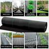 0.5x50m Fabric for Commercial Grade Landscape Garden Weed Barrier Geotextile Underlayment Gravel Ground Cover Drainage Cloth