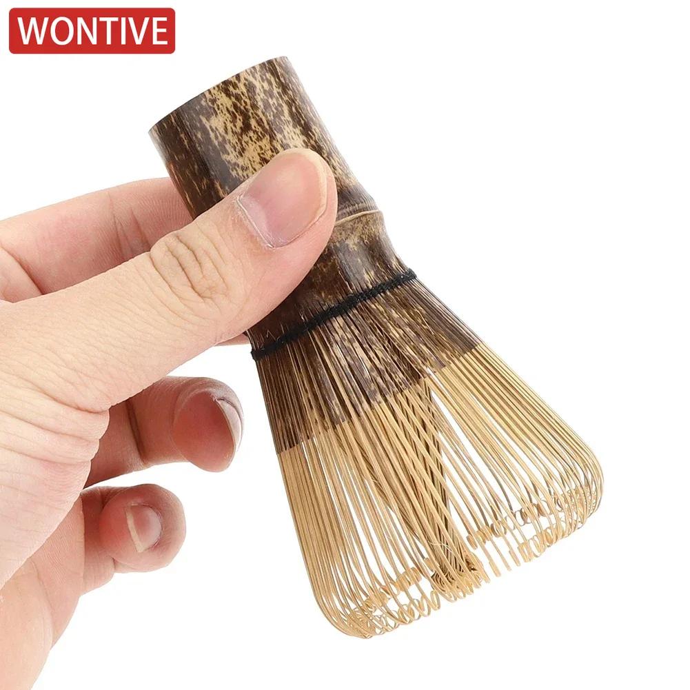 Bamboo Japanese Style Matcha Tea Whisk Brush Tea Accessories for Matcha Tea Making 100 Prongs 80 Prongs Optional