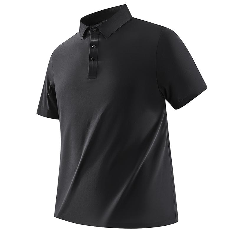 Ice Silk Quick-drying Casual Sports Short-sleeved POLO Shirt Lapel