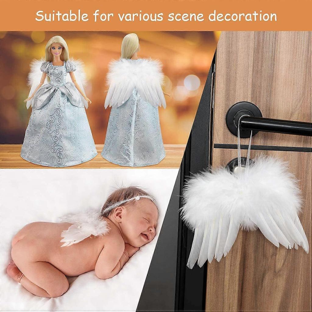 10 Christmas Children's Photography Feather Props