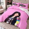 Selena Gomez 3Pcs Bedding Set Duvet Cover With Two Pillowcases For Bedroom Home Decoration