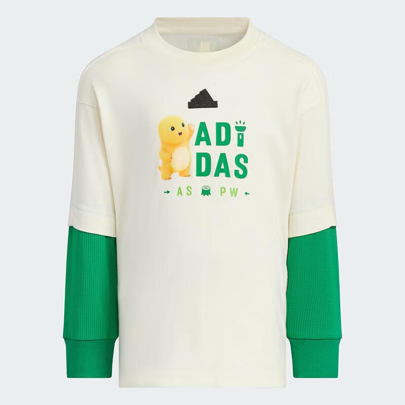 Adidas Kids  Milk Dragon Co-lab Quick-Dry Long Sleeve T-Shirt 140CM