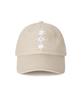 ESCAPEFROM Triple Rockstar Ball Cap Beige