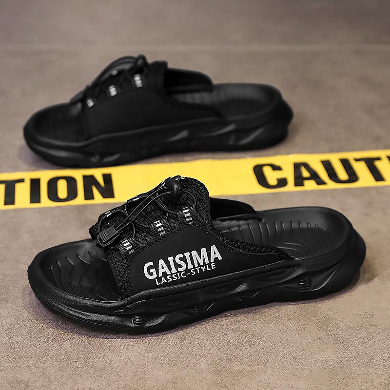 Fashion CYYTL Slippers Mens Summer Slides Outdoor Shoes Casual Beach Sandals Walking Comfort Luxury Designer Leather Lightweight Fashion