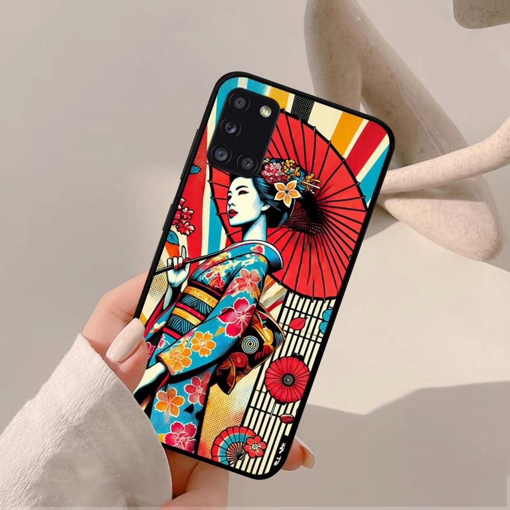 

Japanese Style Art Phone Case For Samsung A 10 11 12 13 20 21 22 30 31 32 40 51 52 53 70 71 72 73 91 13 Shell Samsung A22 4G