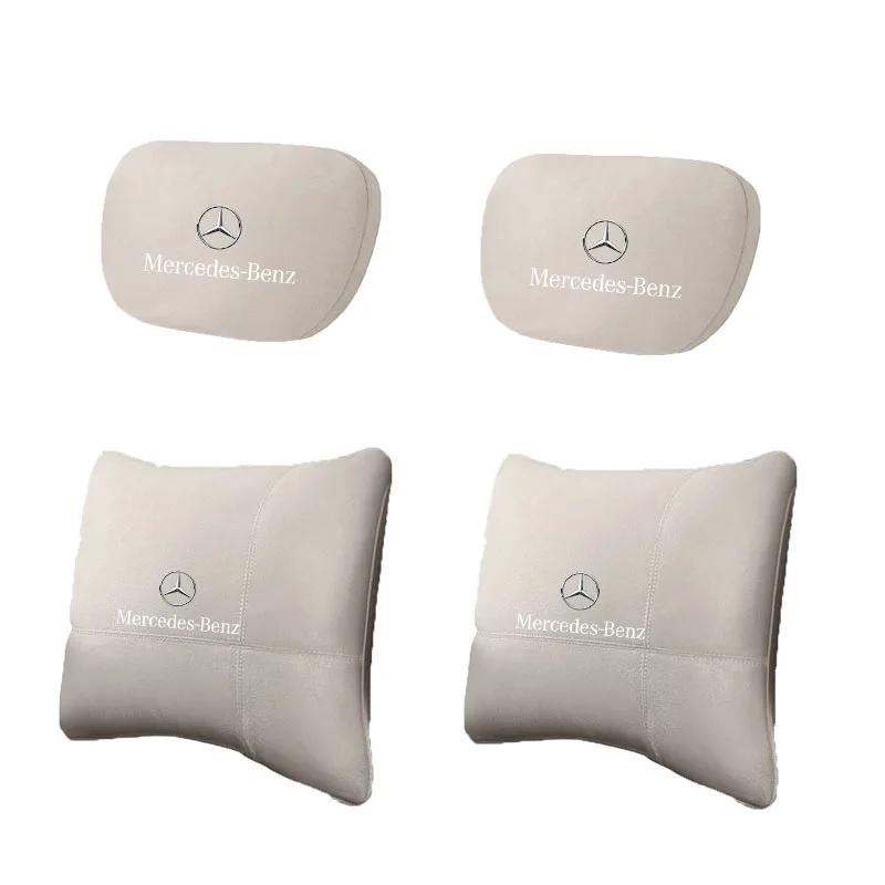 GLC GLB Pro Mercedes benz AMG W204 W203 W212 W124 W210 W211 Opěrka hlavy do auta Podpora krku Sedadlo Měkký polštář na krk Příslušenství interiéru auta