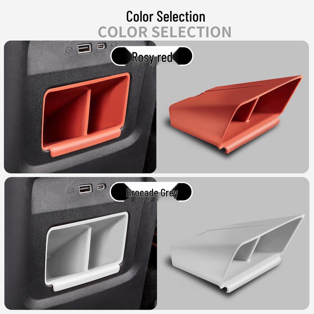 Silicone Storage Box for BYD Tang L Rear Air Vent (DM/EV)