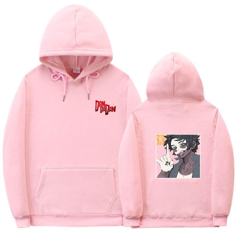 Dandadan Anime Inspired Oversized Hoodie Men Women Streetwear Casual Sweatshirt Fall