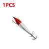 Laser Horizontal Shrimp Squid Hook Webfoot Octopus Egi Artificial Fishing Lure Shrimp Bait Wood Shrimp Bait Sturdy Squid Hook