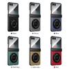 360° Rotating Ring Stand Magnetic Hinge Protective Case For Samsung Galaxy Z Flip 7 FE 6 5 4 3 With Screen Film Shockproof Cover