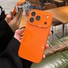 Custodia a Finestra Grande in Vetro Temperato a Specchio di Lusso per iPhone 17 16 15 14 13 12 11 Pro Max Protezione Lente Cover Telefono Antiurto