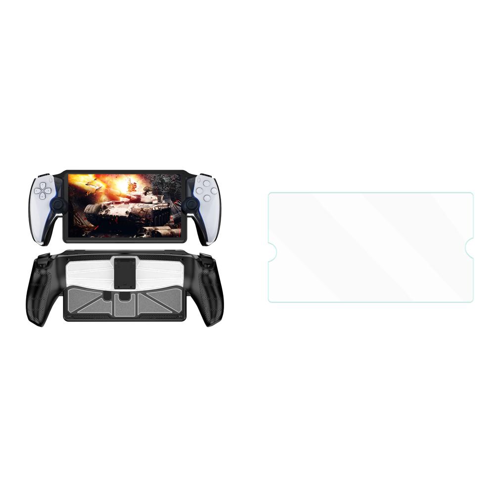 

Защитный чехол H1# TPU с подставкой для игровой консоли PS5 Portal(черный