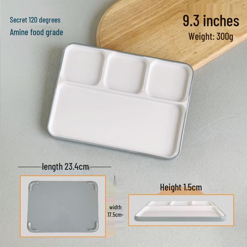 777 Two-Tone Melamine Commercial Dipping Plate