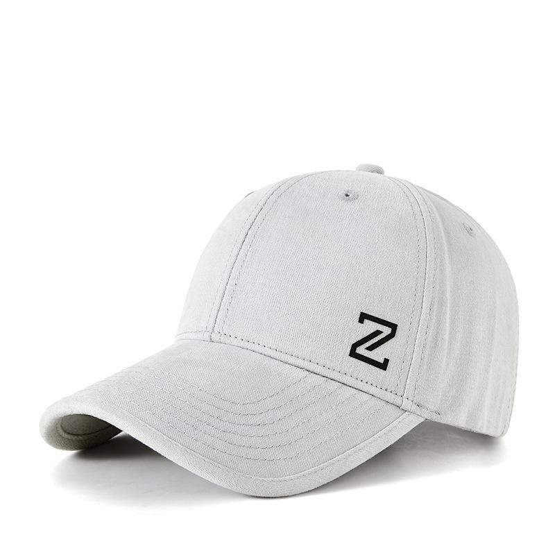 Spring and autumn large big head circumference baseball cap polished wash watermark flower hat men's large size wide brim thermal cap