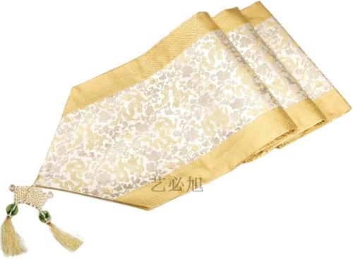Chinese Style Rural Fashion Table Flag Modern Minimalist Brocade Dining Table Cloth Multi Color Tea Table Cloth Art Table Flag