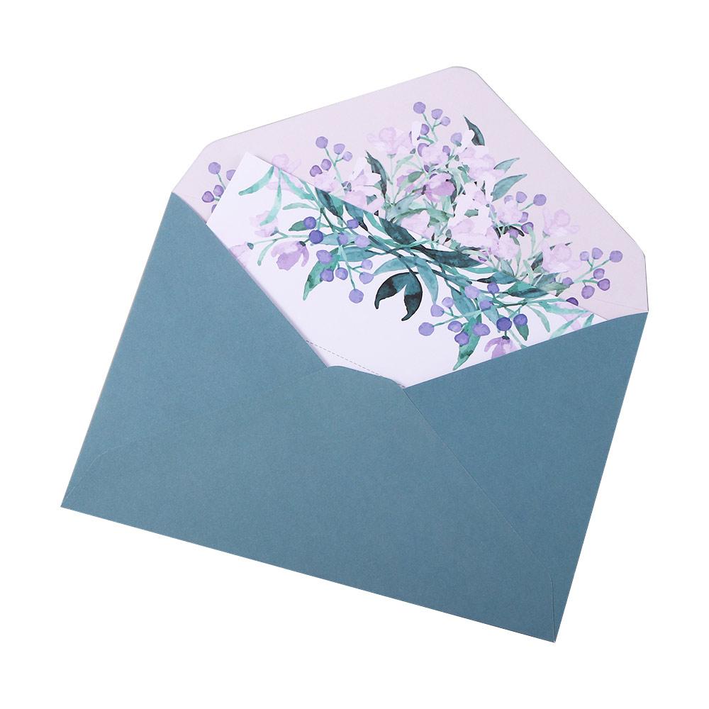 Wedding Birthday Party Letter Pad Flowers Envelope Writing Paper Greeting Card Letter Paper