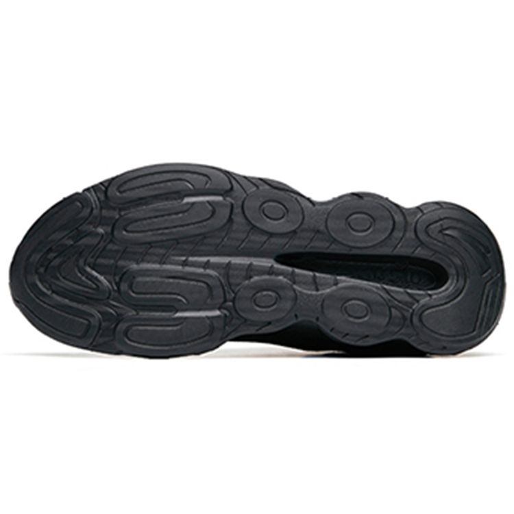 Anta Training Series Shock Absorbing Lightweight Breathable Low Top Running Shoes Women Sneakers Black Silver 922217704-3