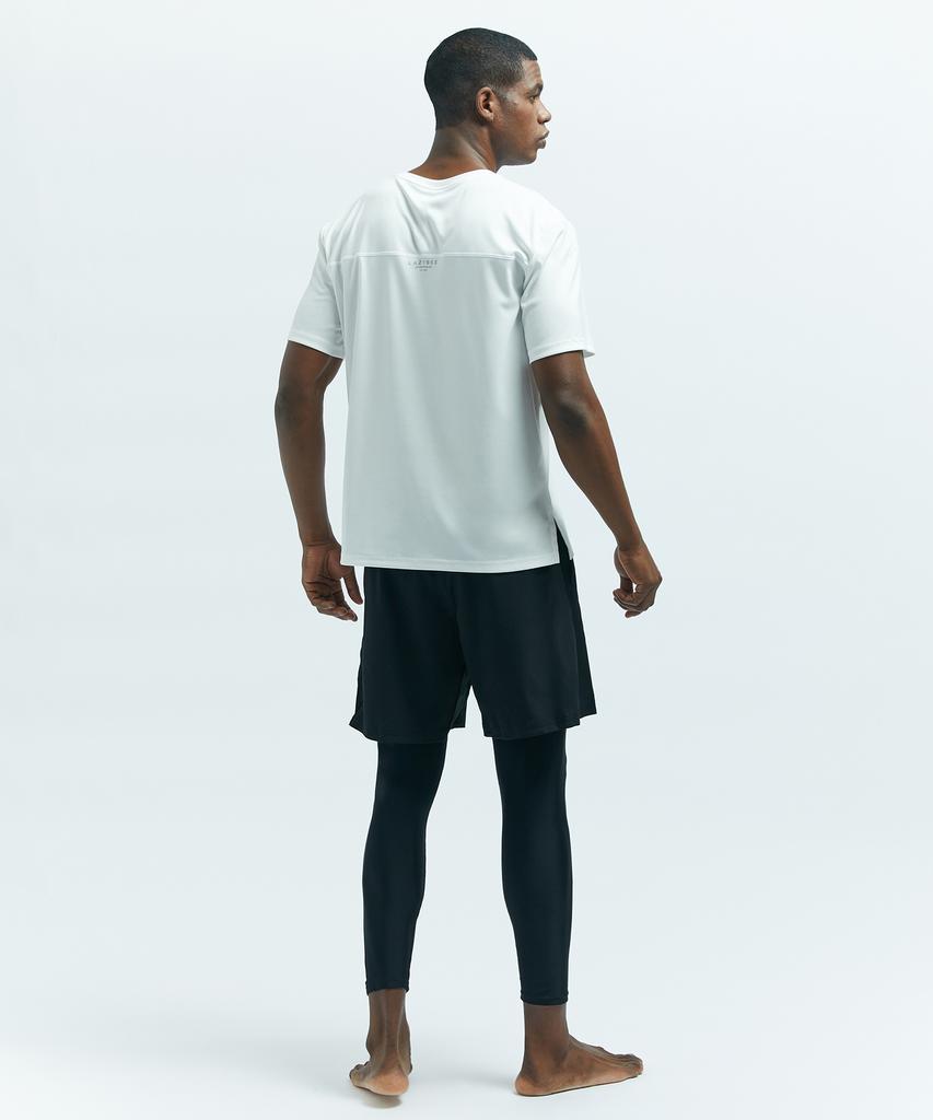 Leijibi Freemove Running Essentials Men'S 9/1 Length 2-In-1 Leggings Pants Black