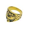 Nordic Celtic Wolf Stainless Steel Men's Open Ring Band