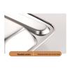 Su Shi 304 Stainless Steel Divided Dinner Plate