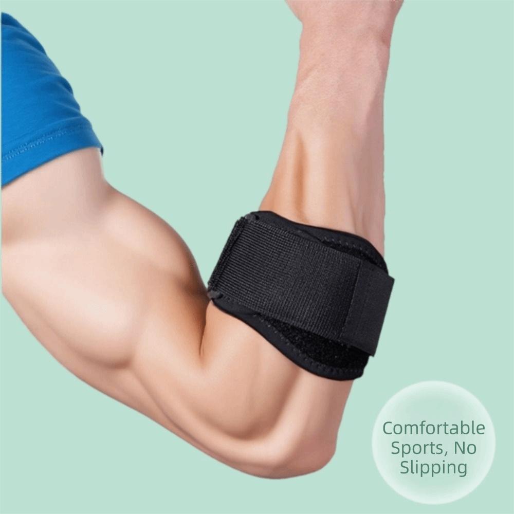 Elbow Protection Tennis Elbow Strap Compression Elbow Pads Adjustable Elbow Brace  Badminton