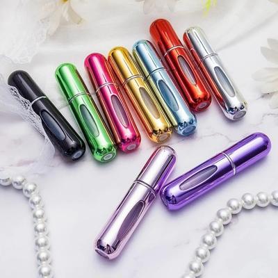 5ml Portable Mini Refillable Perfume Atomizer Aluminum Perfume Bottle Portable Perfume Spray Bottle Travel Parfume Mini Bottle
