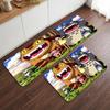 My Neighbor Totoro (19) Flannel Kitchen Mat Soft Anti-Slip Kitchen Floor Runner Rug Kitchen Rug for Home Kitchen Decor