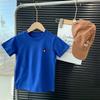 Kids Cotton Cartoon Short Sleeve T Shirt Boys Girls Summer Loose Breathable Top Casual Tee