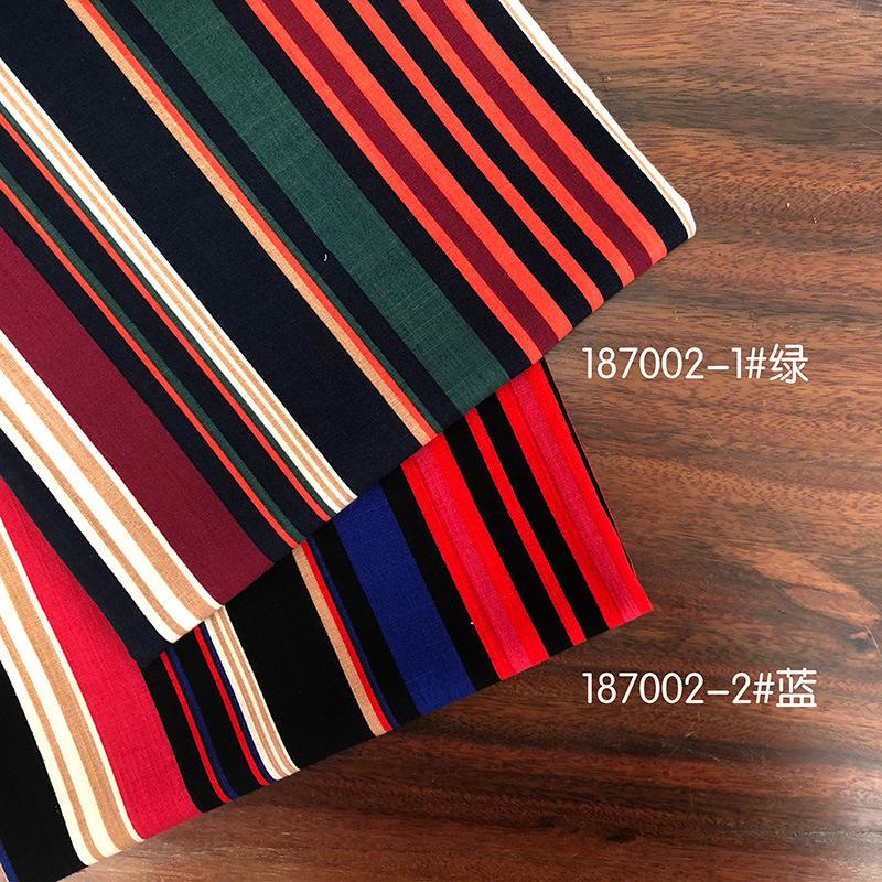 Plain Rayon Cotton Fabric By The Per Meter for Clothes Skirt Dress Sewing Summer Soft Textile Breathable Elasticity Bamboo Cloth