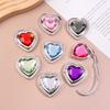 Heart Shaped Folding  Handbag Hook Bag Hanger Portable Foldable Table Hook Organizer Table Side Hooks Bag Accessories