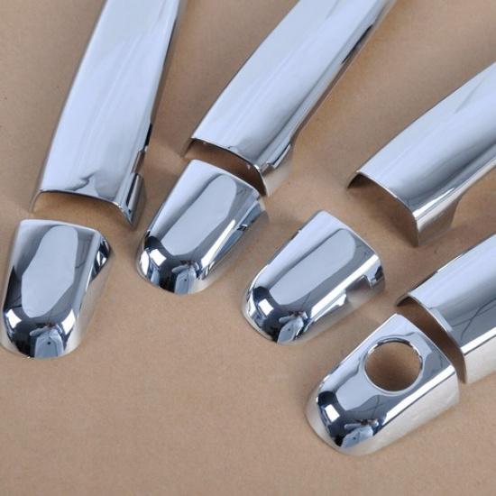 Chrome Silver Car Door Handle Cover Trim For Toyota Camry Tacoma Sienna Lexus