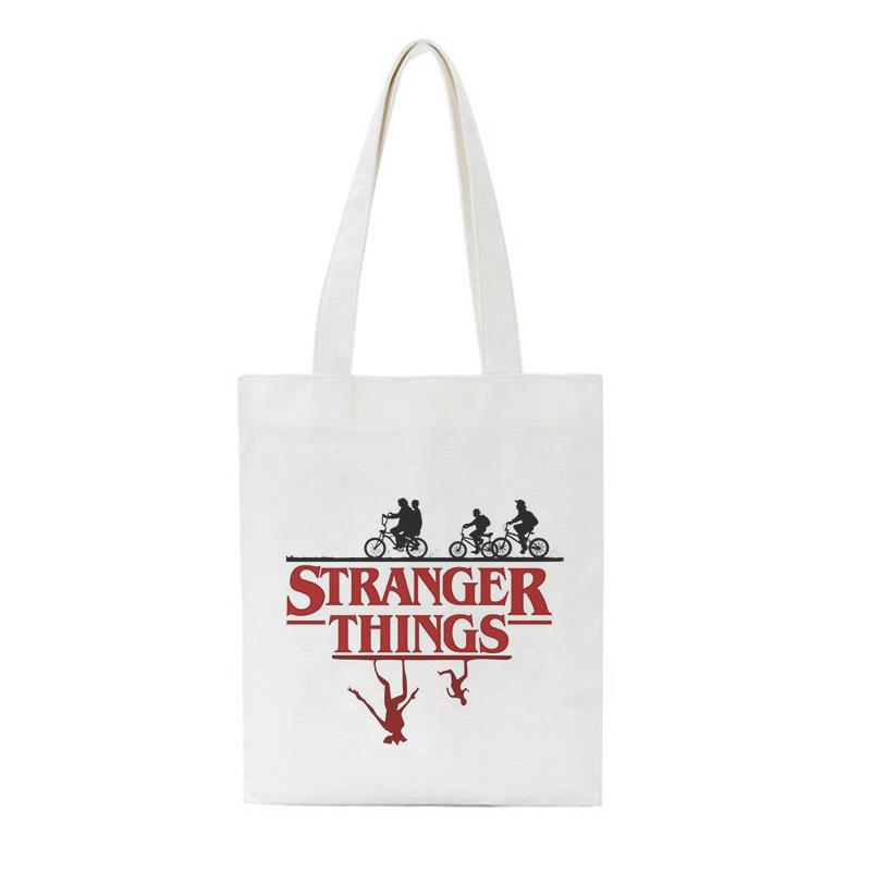 Ladies Handbags Canvas Tote Bag Shopping Travel Eco Reusable Shoulder Shopper Bags Women Simple Package Student School Book Bags