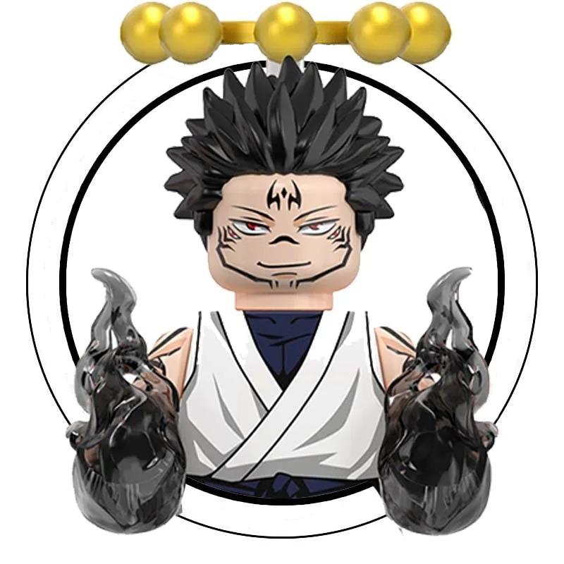 WM6202 WM6201 WM6200 WM6140 WM6139 Jujutsu Kaisen Byggeklosser Mini Actionfigur Itadori Yuji Gojo Satoru Ryomen Gaver Leker