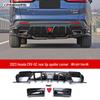 Honda CR-V 2023 (Ciclone DC): Diffusore Posteriore, Splitter Anteriore, Spoiler Posteriore, Finitura Griglia, Kit Carrozzeria con Lamelle.