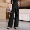 Women's High-Waist Wide-Leg Suit Pants