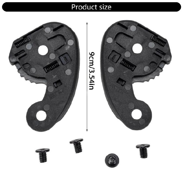 Professional Helmets Base Adapter Stabilizers Mounting Accessory for Competitive Riders, Adaptable to Different Helmets