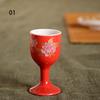 6pcs Chinese traditional white wine cup,kung fu teacup,Japanese sake cup,Wine utensils,Ancient ritual supplies of East teacups