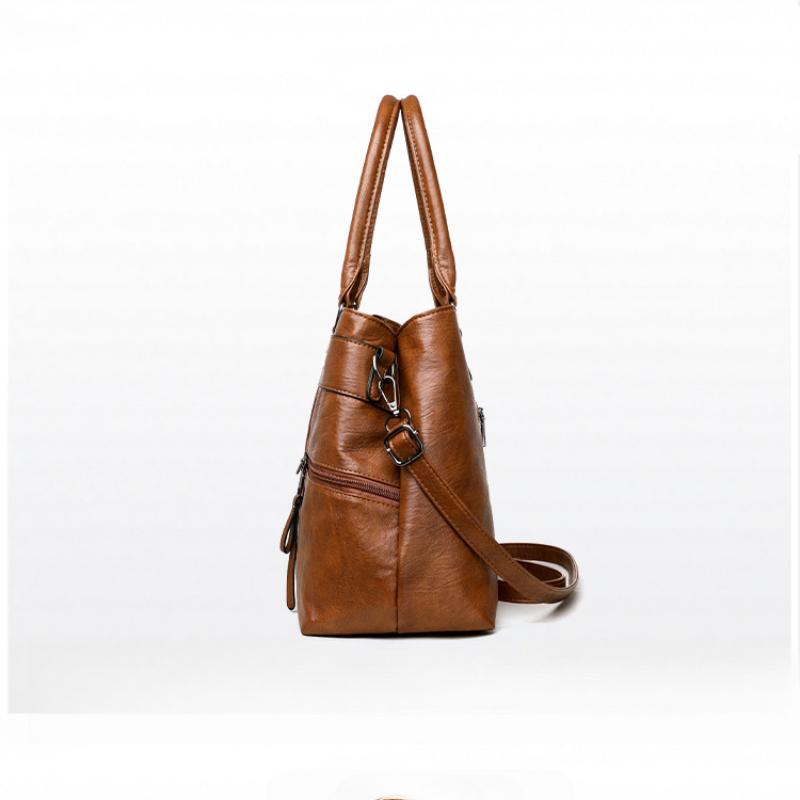 Dámské kabelky Tote Bag PU kožené módní Hobo kabelky přes rameno s nastavitelným ramenním popruhem