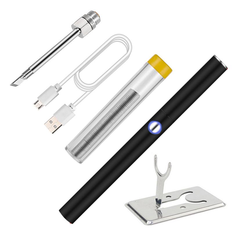 

15 Вт беспроводной паяльник USB перезаряжаемый мини ручной паяльник набор микроэлектроники ремонт сварочные инструменты с чехлом