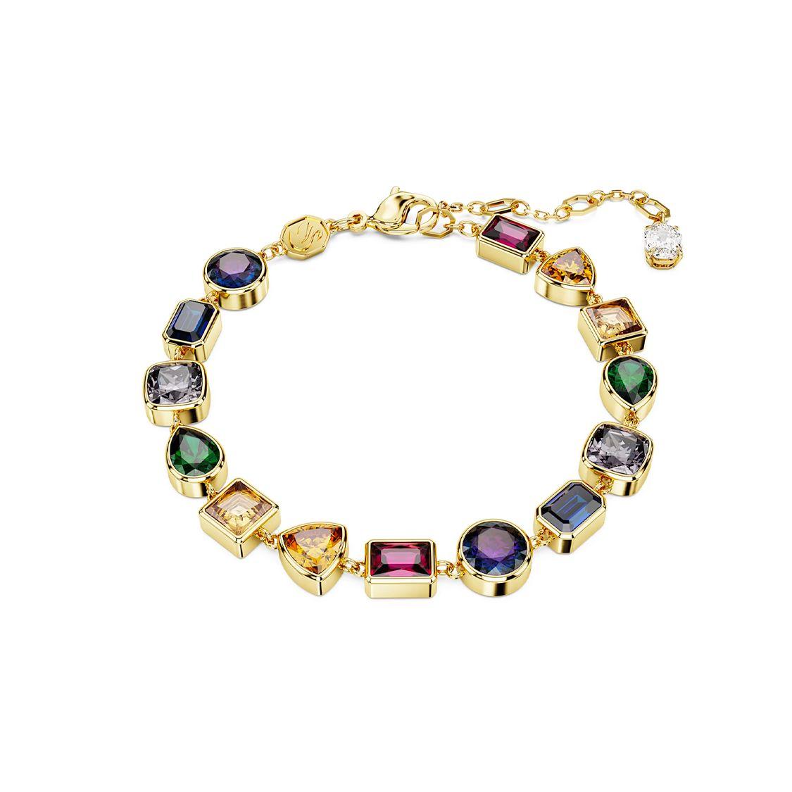 

Swarovski Imber Gold Plated Inlaid Bracelet Women bracelets Multicolor 5662925 Box (Random Color)